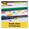 Post-it 100 Flags Assorted Brights Page Flag Markers (500/Pack)